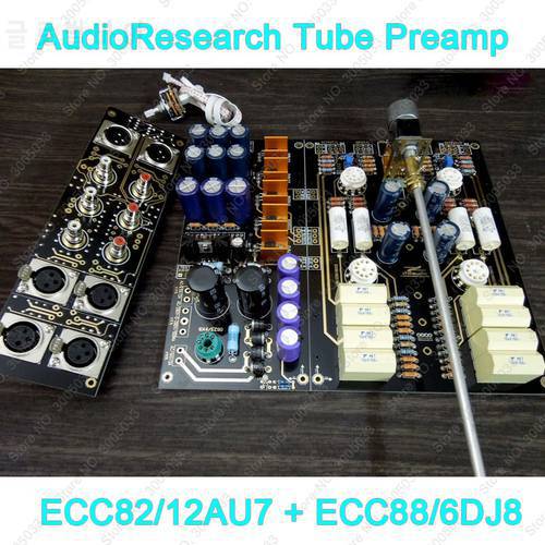 Hi-End AudioResearch ARC Tube Preamplifier Balanced/RCA IN&OUT,12AU7/ECC83+ECC88/6DJ8 Preamp DIY Kit