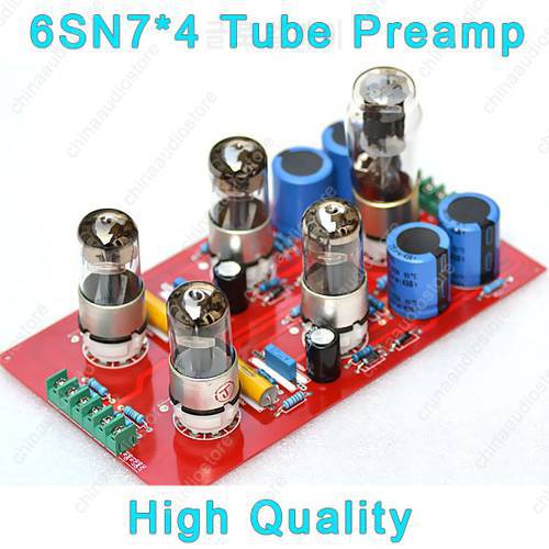 Hi-Fi 6SN7 CV1988 5692 Tube Preamp Pre-amplifier Refer CARY Preamp, 6SN7 Tube Preamp Assembled