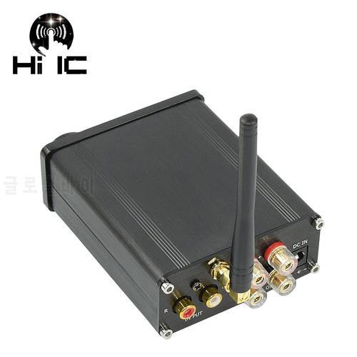 HiFi Audio 2*50W TPA3116 Mini Bluetooth 4.0 Digital TPA3116D2 Amplifier Amp Home Audio Aluminum Enclosure FREE SHIPPING