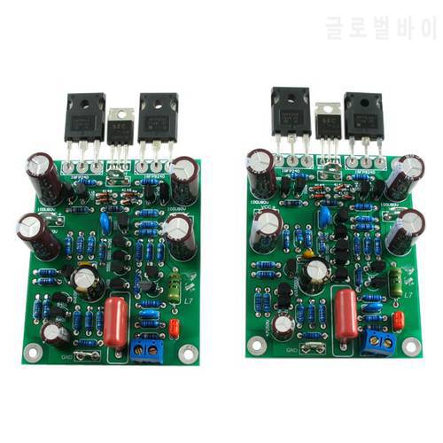TZT Class AB MOSFET L7 Audio Power Amplifier DUAL-CHANNEL 300-350WX2 Amplifier Board by LJM