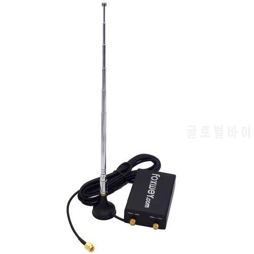 New RTL SDR radio receiver with Chip RTL2832 SDR and R820T2 for 100KHz-1.7GHz full spectrum