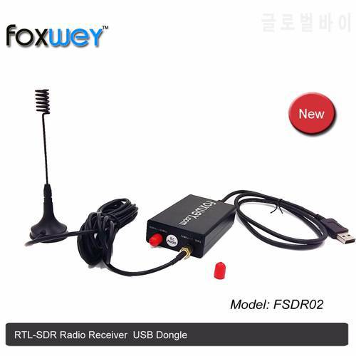Cheap RTL SDR RTL2832u R820t2 with free driver and SDR software FOXWEY