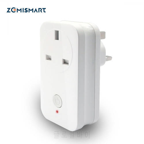 Zemismart Zigbee 3.0 UK Plug SamrtThings Echo Plus Enable Smart Gadget Switch ZigBee Repeater Outlet
