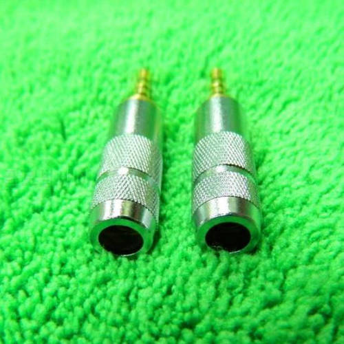 10Pcs/Lot Silver Plated 4 Poles 2.5mm Stereo Audio Jack Plug Connector Repair Fix Replace for Iriver AK240 Balance Jack