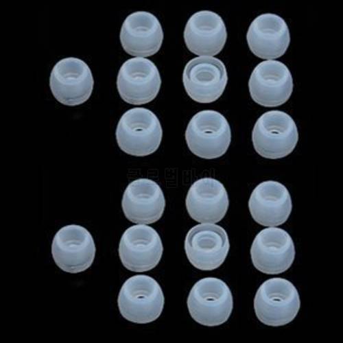 10 Pairs Small Clear Silicone Replacement Ear Buds Tips for Audio-Technica Skullcandy Monster Sony Ultimate Ears Sharp