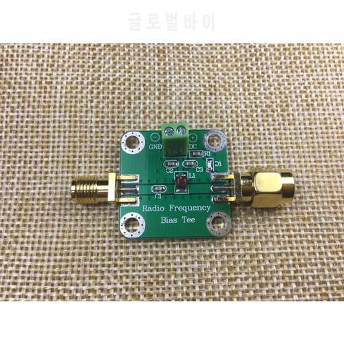 NEW 1PC Bias Tee Wideband 1MHz-3GHz for HAM radio RTL SDR LNA Low Noise Amplifier 50VDC