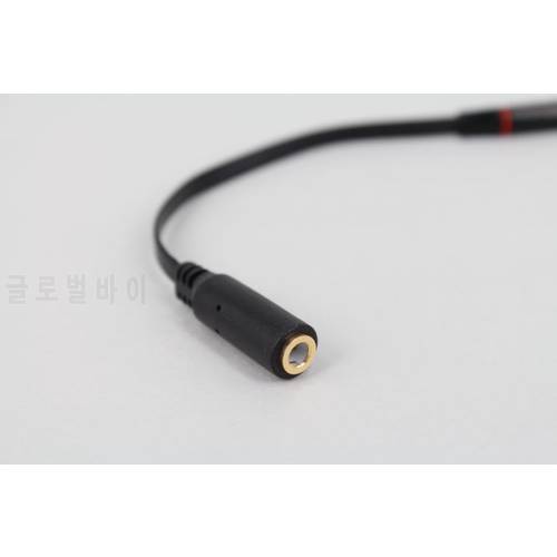 50pcs/lot CTIA to OMTP 3.5mm Audio Adapter Converter Cable Headphones Earphones OMTP to CTIA 4-Pin cable