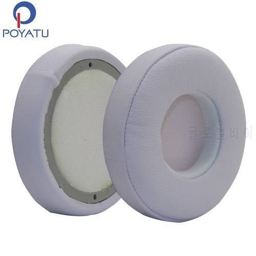 POYATU Earpads Pair White For Beats EP On-Ear Headphone Earpads Replacement Earpads Ear pad Foam Cushion Soft 1 Pair PYT-184