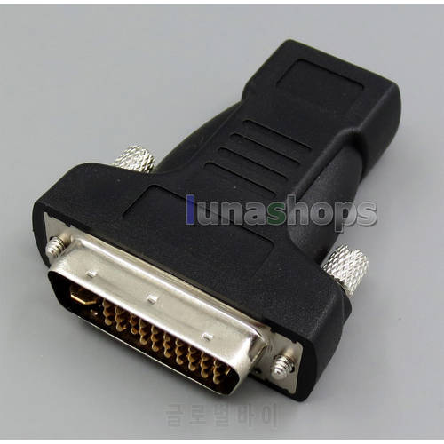 Original compatible Female To M1(P&A) DVI 30+5 M1-DA Video Audio converter adapter For HP Infocus Optoma Projector LN005296
