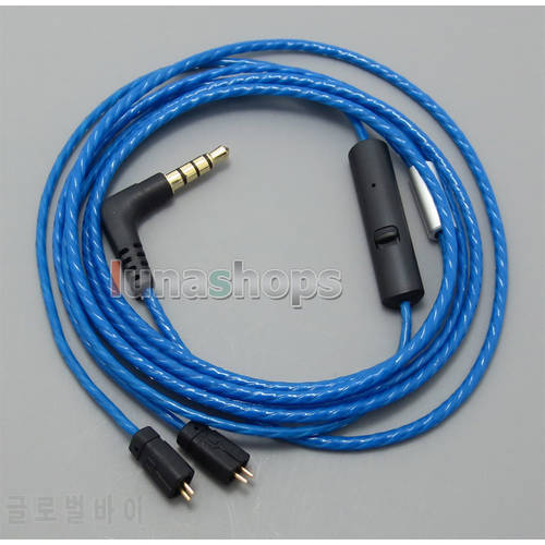 With Mic Remote Volume Earphone Cable For Ultimate Ears UE TF10 SF3 SF5 5EB 5pro TripleFi 15vm LN004994