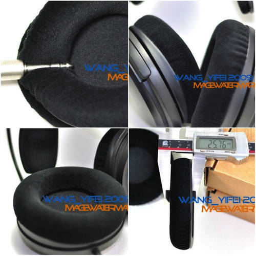 Thick Velour Velvet Ear Pads Cushion For Audio Technica ATH A1000Z A1000 Z Headphone Headsets