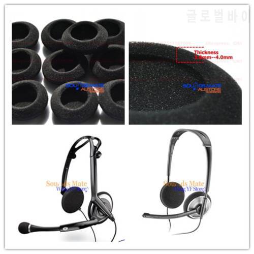 5 Pairs of Foam Ear Pads Cushion Cover For Plantronics Audio 470 478 USB Headset Headphone Replacement EarPad