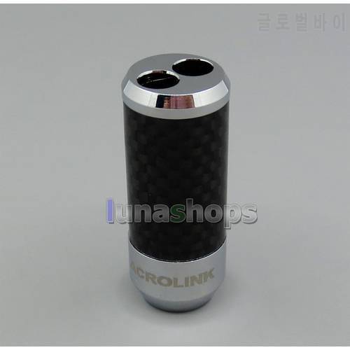 HiFi Carbon Fiber Pants Boot Y Splitter Speaker Audio Power Cable Wire Adapter Acrolink LN005440