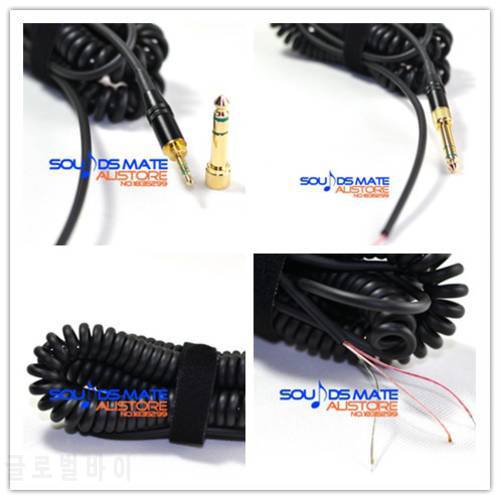 Replacement Coiled DJ Cable Wire Line For Superlux HD 681 EVO HD 668 669 662 681 660 330 HMC HMD 660 Studio Headphone Headset