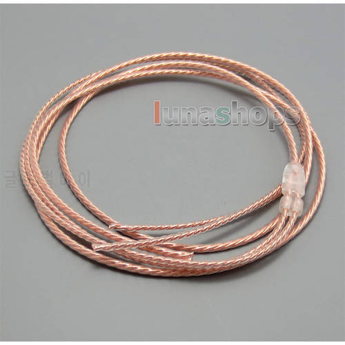 Bulk 1.2m Pure PCOCC Headphone Earphone Cable DIY Custom or repair earphone wire LN004810