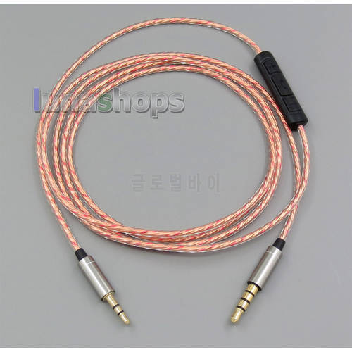2.5mm Male To 3.5mm Remote Mic Control Earphone Headphone Cable For AE2 AE2i AE2w oe2 oe2i QC25 LN005397