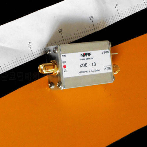 1 ~ 8GHz broadband RF power meter active logarithmic detector AD8318 module