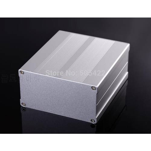 Full aluminum enclosure case Chassis Project box HIFI Amplifier DIY 106x55x155mm