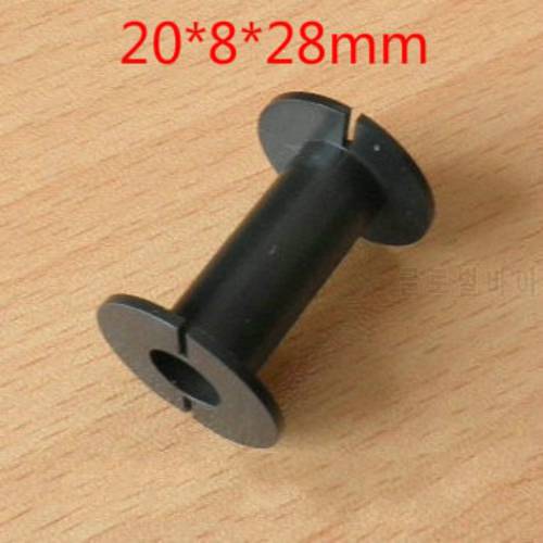20pcs/lot 20*8*28mm Plastic Bobbin Wire Coil Former For DIY Speaker Crossover Inductor New