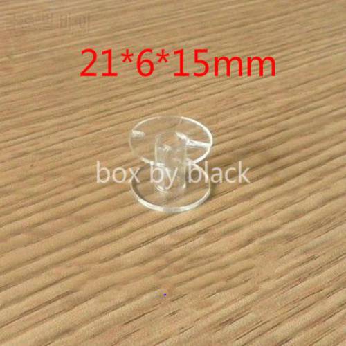 30pcs/lot 21*6*15mm White Plastic Bobbin Wire Coil Former For DIY Inductor Transforme New