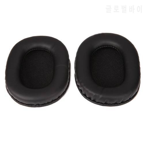 1 pairs Leather Foam Headphone Sponge Ear pads buds cushion Earbud for Audio-Technica ATH-M50X Professional Studio Heaphone