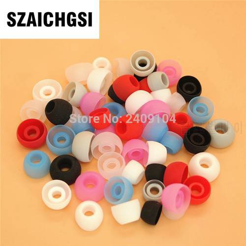 SZAICHGSI silicone eartips & ear sleeve & ear pad & ear tip & earphone accessory -S/M/L size wholesale 2000pcs(1000paris)