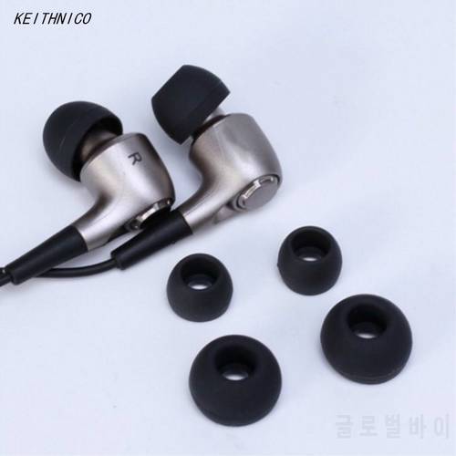 12 Pairs Silicone Ear Tips, Replacement Earbuds, Earphone Ear Buds Covers Ear Gels for Most in-ear Earphones Accessories S/M/L