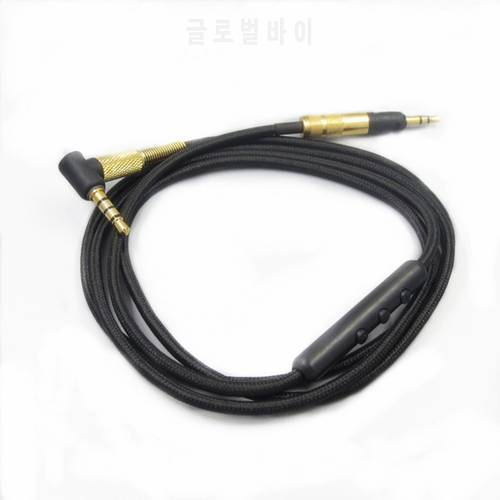 Replacement Upgrade DIY Cable Cord Line with Mic for Audio-Technica ATH-M50X ATH-M40X Headphones Headset Earphone