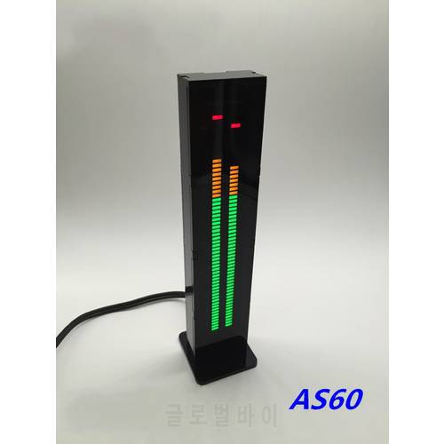 60led digital Level Meter Audio LED Meter Display Spectrum Analyzer For AMP KTV