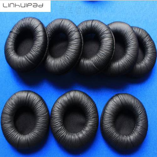 4pcs 60mm Soft Foam Replacement Ear Pads Soft Sponge Durable Cushions suit for Rapoo H6060 H8000 ATH ES66 Headphones