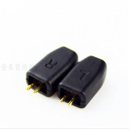 50Pairs/Lot Connectors For Ultimate UE TF10 TF15 SF3 SF5 5PRO 5EB 0.75mm Earphone Pins Plug For DIY Cable Upgrade Cord