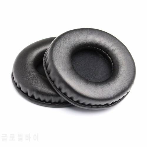 80mm Leather foam ear pads for headphones cojines almofada almofadas pad headphone earpads cushion replacement ear pads cushion