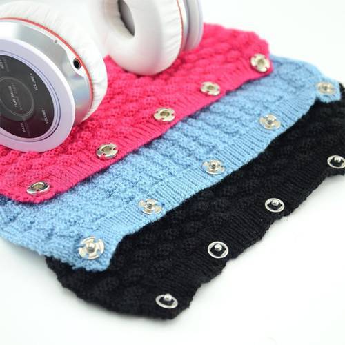 20 piece/lot Replacement Pure Wool Headband Cushion for Sony, Baia, Denon, Goethe, etc Series Headphones