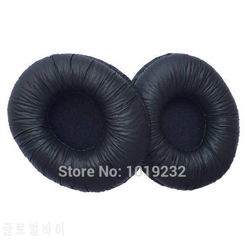 4PCS=2 Pairs 55mm*50mm Ear pad Replacement headset PU Ear pads Ear Pads headset Cushion headphone foam PU leather foam
