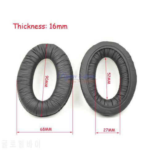 90x68mm oval cushion ear pads earpad replacement pads cover pillow for most brand headphones 9x6.8cm