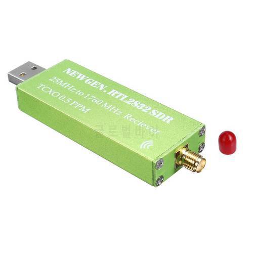 Top Deals USB Adapter RTL-SDR RTL2832U + R820T2+ 1Ppm TCXO TV Tuner Stick Receiver