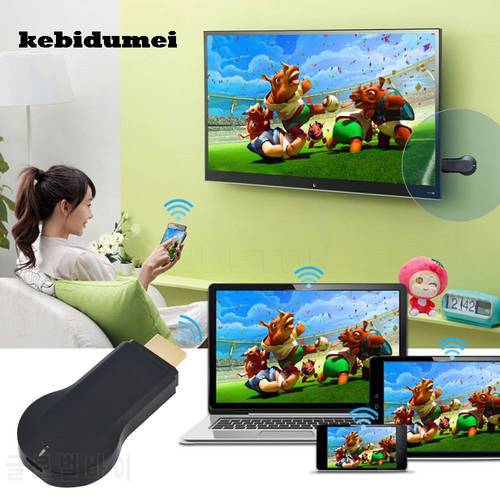 kebidumei HD 1080P for TV Stick For Dongle Smart Wifi Display for iOS Android System For Windows