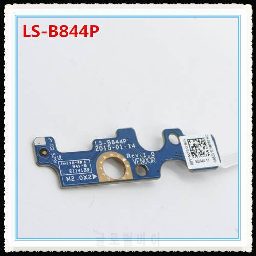 New Power Button Board for 15 3558 5555 5558 5559 Vostro 3458 Series Laptop 94MFG LS-B844P