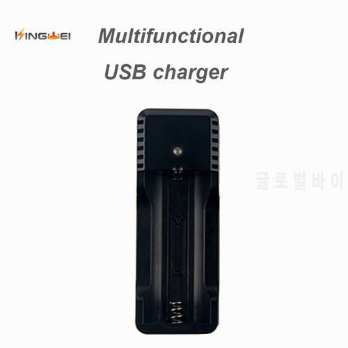 10PCS/lot Kingwei 18650 Battery Charger micro usb output li-ion battery Chargers