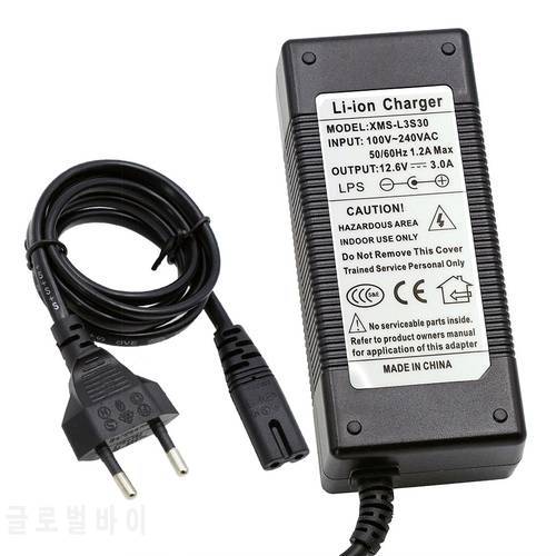 VariCore Real Power Supply Li-ion Charger 12.6V 3A AC 100-240V Converter Adapter EU Plug and US plug For Battery park .