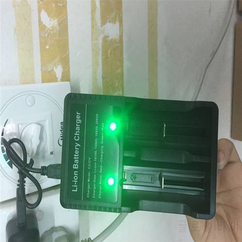 1pcs Universal Charger Micro USB Li-ion Battery Charger for 14500 18650 16340 26650 Battery free shipping