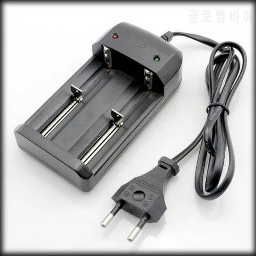 by dhl or ems 50 pcs Dual-slot Battery Charger 26650 32650 32600 18650 Charger 3.7 V Li-ion Auto Stop Charging Charger