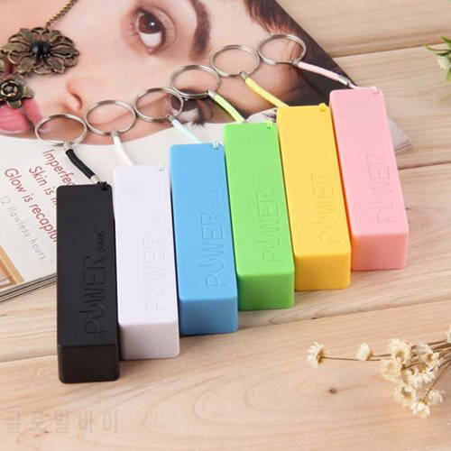 1 PC USB Mobile Power Bank Charger Pack Box Battery Case For 1 x 18650 DIY Portable