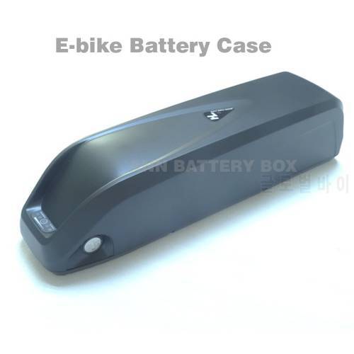 SSE-046 36V/48V battery box E-bike battery case For DIY 36V or 48V 10Ah-15Ah li-ion battery pack With free 18650 cell holder