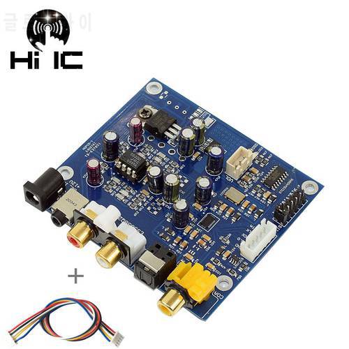 ES9038Q2M ES9038 Q2M I2S DSD Optical Coaxial Input Decoder DAC Headphone Output HiFi Audio amplifier Board
