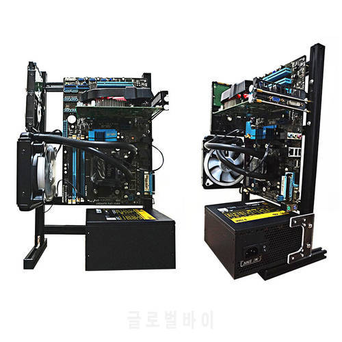 Hot Computer Cases Water-cooled Chassis Desktop Mainframe For Game Chassis DIY MINI/M/ATX Vertical Main Chassis