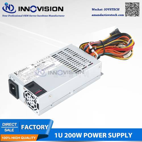 High efficiency Rated 200W industrial Power Supply P/S for 1U/TFX/Flex-ATX Form-Factor