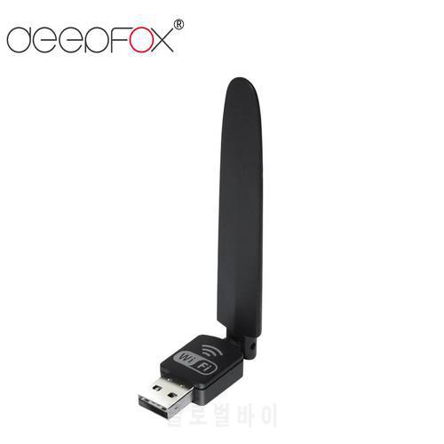 DeepFox 150M External USB WiFi Adapter Antenna Dongle Mini Wireless LAN Network Card 802.11n/g/b For Windows XP Vista Win7 Win8