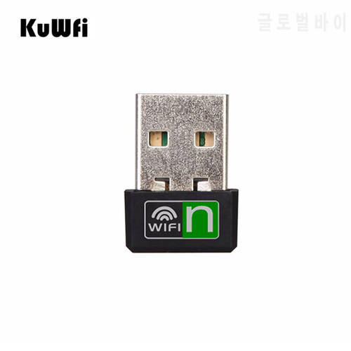 150Mbps Mini USB 2.0 Wireless Network Card 802.11 b/g/n WiFi Signal Receiver for Desktop 2.4Ghz Wireless USB Adapter