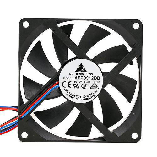 Original for delta AFC0912DB 9015 90x90x15mm slim 12V 0.45A 3Pin or 4pin PWM computer CPU cooler thin cooling fan